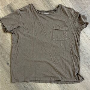 Madewell Tan T-Shirt